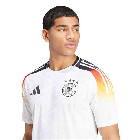 adidas men's germany replica home white stadium jersey|adidas germany 2024.